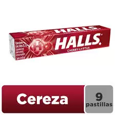 caramelos HALLS CHERRY 25.2gr.