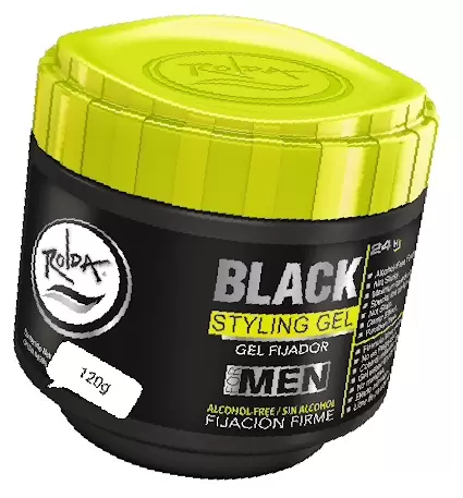 Gel Fijador ROLDA BLACK 120g (styling gel)